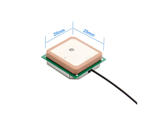 نشط GPS Glonass Beidou هوائي التصحيح السيراميك مع موصل IPEX